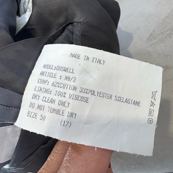 BURBERRY***Men’s Grey Long Jacket Blazer US 40***EUC $2850 - Picture 9 of 11